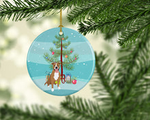 Load image into Gallery viewer, Pit Bull Fawn #2 Christmas Ceramic Ornament