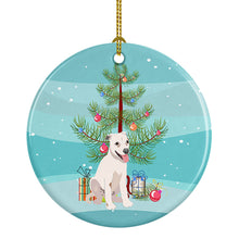 Load image into Gallery viewer, Pit Bull Puppy Christmas Ceramic Ornament