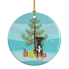 Load image into Gallery viewer, Rottweiler Black and Tan #6 Christmas Ceramic Ornament