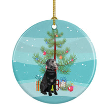 Load image into Gallery viewer, Schnauzer Black and Tan Christmas Ceramic Ornament