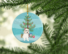 Load image into Gallery viewer, Shih-Tzu Gold #7 Christmas Ceramic Ornament