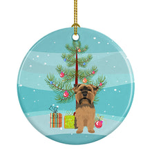 Load image into Gallery viewer, Yorkie Chocolate #1 Christmas Ceramic Ornament