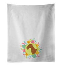 Load image into Gallery viewer, Irish Terrier Easter White Kitchen Towel Set of 2