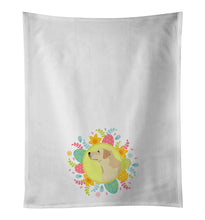 Load image into Gallery viewer, Labrador Retriever Easter White Kitchen Towel Set of 2