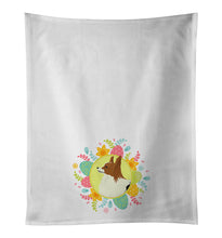 Load image into Gallery viewer, Papillon Easter White Kitchen Towel Set of 2