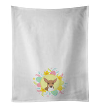 Load image into Gallery viewer, Chihuahua Chocolate and White #1 Easter White Kitchen Towel Set of 2
