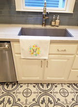 Load image into Gallery viewer, Chihuahua Silver and Tan Easter White Kitchen Towel Set of 2