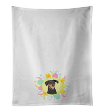 Load image into Gallery viewer, Doberman Pinscher Black and Rust Natural Ears #1 Easter White Kitchen Towel Set of 2