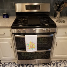 Load image into Gallery viewer, Doodle Liver #2 Easter White Kitchen Towel Set of 2