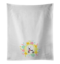 Load image into Gallery viewer, Doodle Silver and White #2 Easter White Kitchen Towel Set of 2