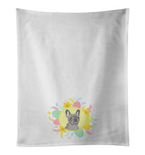 Load image into Gallery viewer, French Bulldog Blue Easter White Kitchen Towel Set of 2