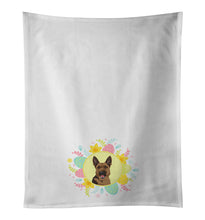Load image into Gallery viewer, German Shepherd Black and Tan #2 Easter White Kitchen Towel Set of 2