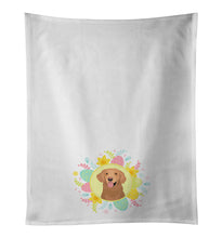 Load image into Gallery viewer, Golden Retriever Red #1 Easter White Kitchen Towel Set of 2