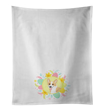 Load image into Gallery viewer, Pembroke Corgi Red and White Easter White Kitchen Towel Set of 2
