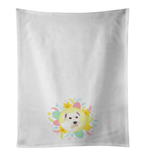 Load image into Gallery viewer, Schnauzer White #1 Easter White Kitchen Towel Set of 2