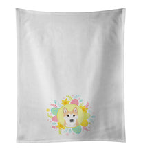 Load image into Gallery viewer, Shiba Inu Red #1 Easter White Kitchen Towel Set of 2