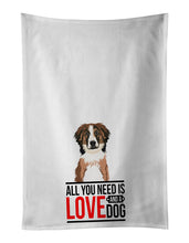 Load image into Gallery viewer, Australian Shepherd Red Tricolor #1  White Kitchen Towel Set of 2