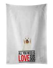 Load image into Gallery viewer, Doodle Cream #6  White Kitchen Towel Set of 2