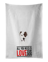 Load image into Gallery viewer, Pit Bull White #2  White Kitchen Towel Set of 2