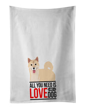 Load image into Gallery viewer, Shiba Inu Cream #1  White Kitchen Towel Set of 2