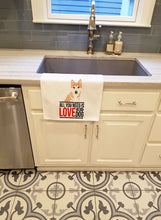 Load image into Gallery viewer, Shiba Inu Red #2  White Kitchen Towel Set of 2