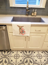 Load image into Gallery viewer, Chihuahua Silver so Loved White Kitchen Towel Set of 2