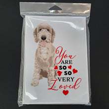 Load image into Gallery viewer, Doodle Fawn #5 so Loved Greeting Cards -  Blank Note Cards – 8-Pack of Artist-Designed Cards with Envelopes