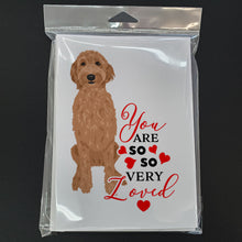 Load image into Gallery viewer, Doodle Liver #3 so Loved Greeting Cards -  Blank Note Cards – 8-Pack of Artist-Designed Cards with Envelopes