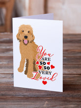 Load image into Gallery viewer, Doodle Liver #4 so Loved Greeting Cards -  Blank Note Cards – 8-Pack of Artist-Designed Cards with Envelopes