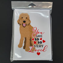 Load image into Gallery viewer, Doodle Liver #4 so Loved Greeting Cards -  Blank Note Cards – 8-Pack of Artist-Designed Cards with Envelopes