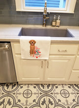 Load image into Gallery viewer, Golden Retriever Red #2 so Loved White Kitchen Towel Set of 2