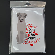 Load image into Gallery viewer, Labrador Retriever Gray so Loved Greeting Cards -  Blank Note Cards – 8-Pack of Artist-Designed Cards with Envelopes