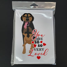 Load image into Gallery viewer, Rottweiler Black and Tan #4 so Loved Greeting Cards -  Blank Note Cards – 8-Pack of Artist-Designed Cards with Envelopes