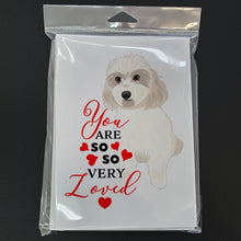 Load image into Gallery viewer, Shih-Tzu Gold #7 so Loved Greeting Cards -  Blank Note Cards – 8-Pack of Artist-Designed Cards with Envelopes
