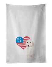 Load image into Gallery viewer, Doodle Cream #3 Patriotic White Kitchen Towel Set of 2