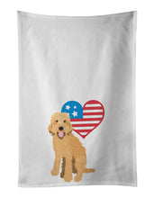 Load image into Gallery viewer, Doodle Liver #4 Patriotic White Kitchen Towel Set of 2