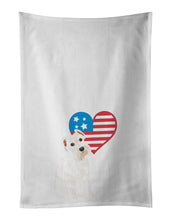 Load image into Gallery viewer, Schnauzer White #1 Patriotic White Kitchen Towel Set of 2
