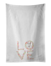 Load image into Gallery viewer, Bull Terrier #3 LOVE White Kitchen Towel Set of 2