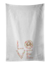 Load image into Gallery viewer, Cocker Spaniel #7 LOVE White Kitchen Towel Set of 2