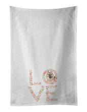 Load image into Gallery viewer, German Shepherd #1 LOVE White Kitchen Towel Set of 2