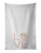Load image into Gallery viewer, Ibizan Hound #2 LOVE White Kitchen Towel Set of 2
