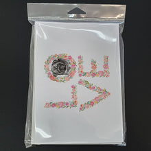 Load image into Gallery viewer, Pug #8 LOVE Greeting Cards -  Blank Note Cards – 8-Pack of Artist-Designed Cards with Envelopes