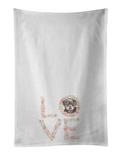 Load image into Gallery viewer, Rottweiler #3 LOVE White Kitchen Towel Set of 2