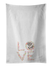 Load image into Gallery viewer, Shiba Inu #2 LOVE White Kitchen Towel Set of 2