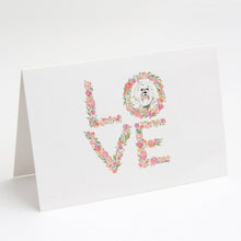 Load image into Gallery viewer, Maltese Love Greeting Cards -  Blank Note Cards – 8-Pack of Artist-Designed Cards with Envelopes