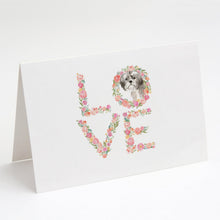 Load image into Gallery viewer, Shih Tzu #2 Love Greeting Cards -  Blank Note Cards – 8-Pack of Artist-Designed Cards with Envelopes