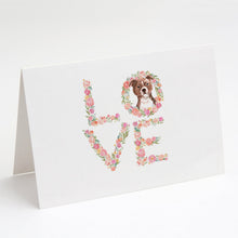Load image into Gallery viewer, Staffordshire Bull Terrier #2 Love Greeting Cards -  Blank Note Cards – 8-Pack of Artist-Designed Cards with Envelopes