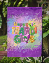 Load image into Gallery viewer, Happy Mardi Gras Garden Flag – Decorative Outdoor Yard Flag