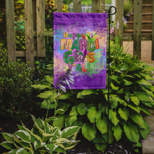 Load image into Gallery viewer, Happy Mardi Gras Y'all Garden Flag – Decorative Outdoor Yard Flag
