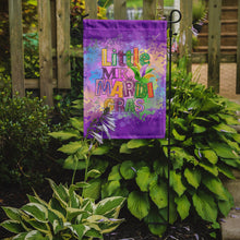 Load image into Gallery viewer, Little Mr. Mardi Gras Garden Flag – Decorative Outdoor Yard Flag